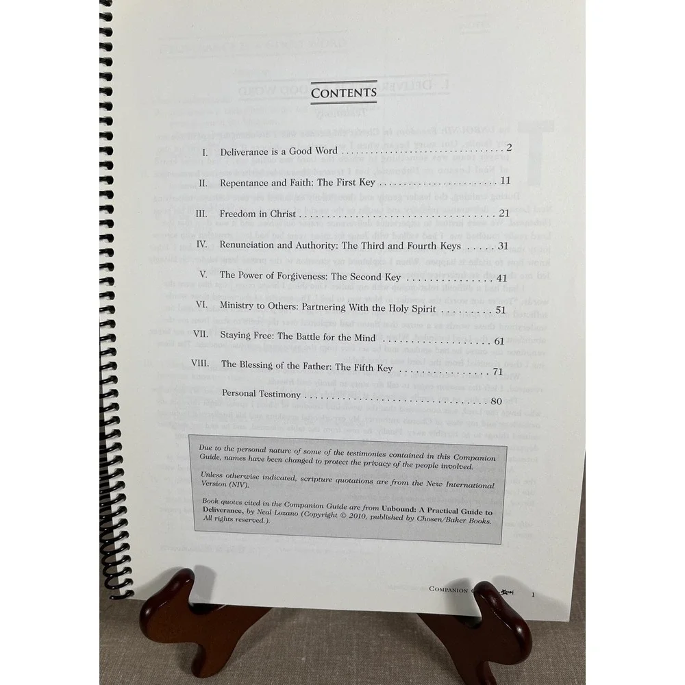 UNBOUND: COMPANION GUIDE‎ By Neal Lozano & Janet Lozano